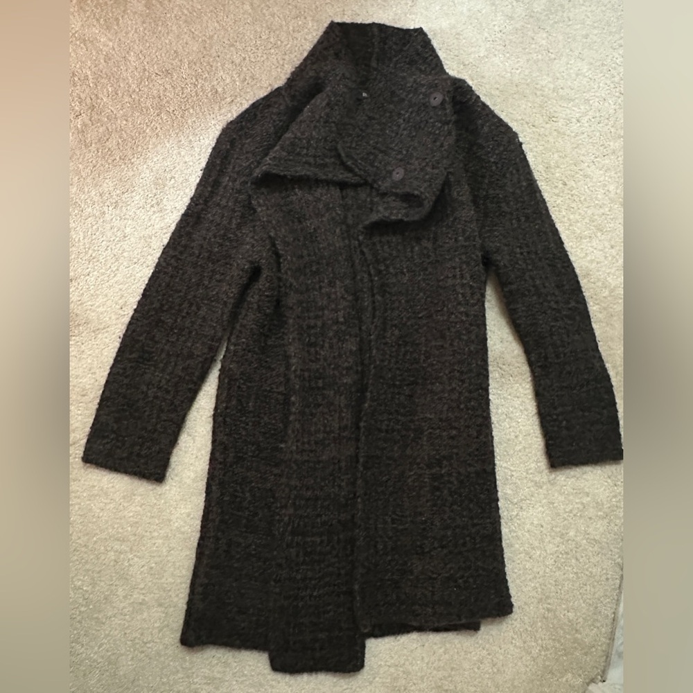 Eileen Fisher Cozy Thick Sweater Poncho